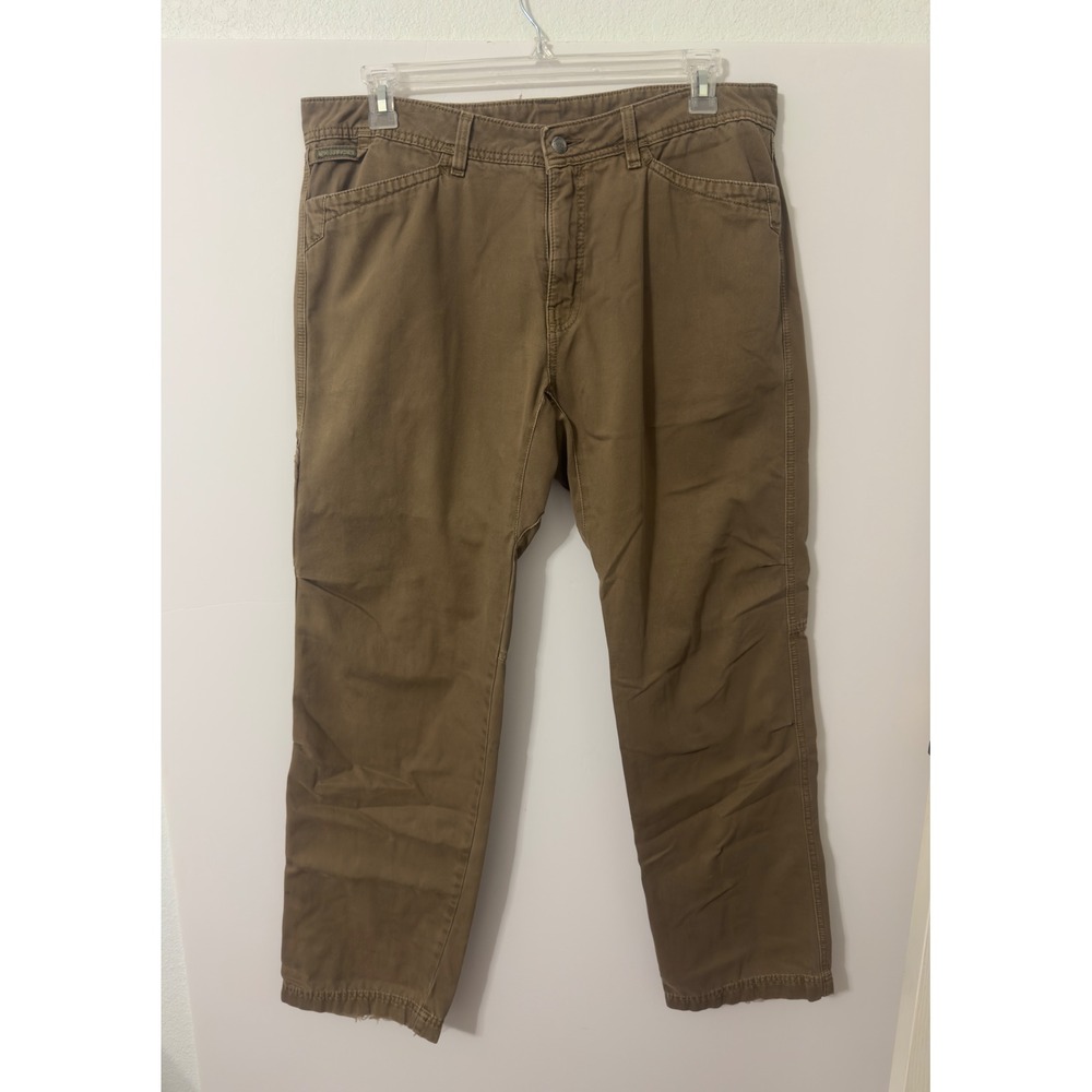 Exofficio‎ Mens Tan Chinos Cargo Pants Utility Outdoor Adventure W36xL32